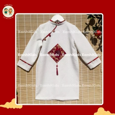 Áo Dài Bé Trai Tết 2.026 Cách Tân Giá Rẻ Chỉ 90k, BIG SIZE 10-54kg, Hỏa Tốc TPHCM