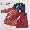 Áo Dài Bé Trai Tết 2.026 - Vải Gấm Cao Cấp, Họa Tiết Sang Trọng Giảm Giá Cực Sâu Chỉ 180k 3