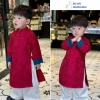 Áo Dài Cách Tân Bé Trai Gấm Hoa Văn Cao Cấp - Mặc Tết Đi Lễ Chụp Ảnh Giảm Giá