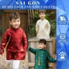 Áo Dài Tết Bé Trai Kim Thư Gấm Cao Cấp 2 Lớp - Giảm Giá Cực Sốc 318k