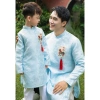 Áo Dài Tết Cặp Bố Con - Áo Dài Bé Trai & Bố Diện Lễ Tết, Du Xuân 2.026 Giá Cực Sốc 199k 3
