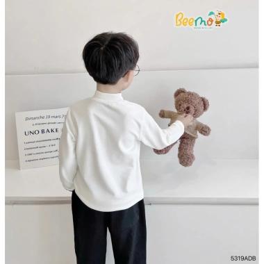 Áo Giữ Nhiệt Bé Trai BEEMO Cao Cổ Lót Lông Ấm, Giá Shock 79K Thay Vì 102.7K! 6 Áo Giữ Nhiệt Bé Trai BEEMO Cao Cổ Lót Lông Ấm, Giá Shock 79K Thay Vì 102.7K! 6