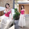 Áo hai dây nữ thun cotton mềm, đệm mút sexy, ôm sát body - Giá ưu đãi 89.000đ 3