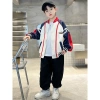 Áo Khoác Bomber Cho Bé Trai Phong Cách Hàn Quốc Cá Tính 20-60kg Giá Cực Sốc 332k 5