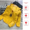 Áo Khoác Gió Nam Nữ Chống Nước Tráng Bạc 2 Lớp Khóa Túi Trong - Giảm 12k Còn 50k 2