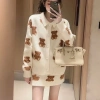 Áo Len Hoạt Hình Gấu Jacquard Trắng Two Piece Thời Trang Thu Đông Giá 142.560 VND 9