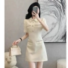 Áo ngắn tay & đầm nữ mùa hè thời trang trắng, giá chỉ 535.911₫ - Xuân thu 2.024 7