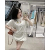 Áo phông hoạt hình viền cổ cute oversize form giấu quần cotton thoáng mát - Hot Trend - 200.000đ 7