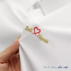 Áo polo thêu tên theo yêu cầu - Áo thun cặp đôi LiLa làm quà tặng sinh nhật, kỷ niệm cho bạn trai bạn gái 4