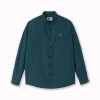 Áo Sơ Mi Nam Dekace Oxford Thêu Logo C Cổ Tàu Kẻ Sọc - Giảm 23% Còn 199k 2