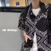 Áo sơ mi nam tay ngắn in hình bandana rộng, phong cách Hawaii mát mẻ mùa hè 4