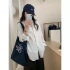 Áo sơ mi sọc tay dài nữ, dáng ôm, phong cách mới cho thu đông 2.025 2
