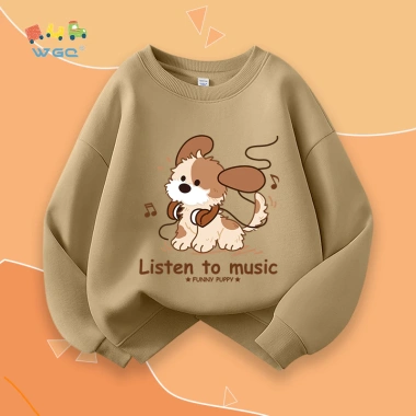 Áo sweater bé trai mùa xuân thu in chữ gấu, vải mềm mại, thoải mái, phù hợp thể thao ngoài trời - Giá chỉ 216.000đ