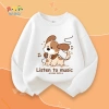 Áo sweater bé trai mùa xuân thu in chữ gấu, vải mềm mại, thoải mái, phù hợp thể thao ngoài trời - Giá chỉ 216.000đ 10