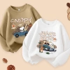 Áo Sweater bé trai W.G.Q vải mềm mại thoáng khí, in hình Snoopy - Thể thao ngoài trời, giảm 22% chỉ 216.000đ 2
