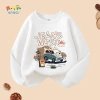 Áo Sweater bé trai W.G.Q vải mềm mại thoáng khí, in hình Snoopy - Thể thao ngoài trời, giảm 22% chỉ 216.000đ 10