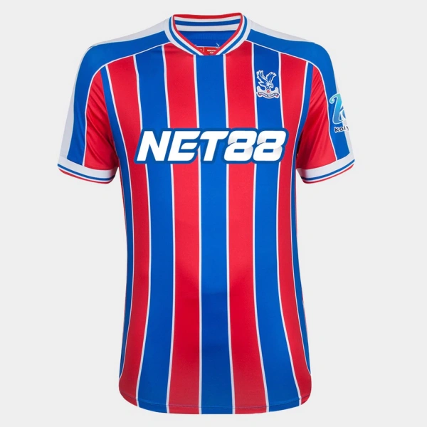 Chi tiết thiết kế và chất liệu của áo thi đấu sân nhà Crystal Palace mùa 2025-2026 (size plus)