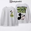 Áo thu đông bé trai BabyloveGO Disney Mickey cổ tròn thun cotton cho bé 1-10 tuổi giảm giá 139k 7