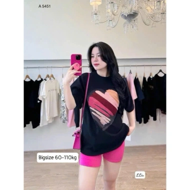Áo thun 32 bigsize 60kg - 110kg [ N.D.L bigsize ][ Chất cotton tàu giãn 4c mềm mịn mát ] 2