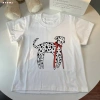 Áo thun boxy form rộng 100% cotton mùa hè cho nam nữ, in chó con - giảm còn 69.000₫
