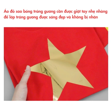 Áo Thun Cờ Đỏ Sao Vàng Việt Nam - Cotton Co Giãn, Giá Chỉ 129k!