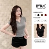 Áo Thun Cổ Trụ Tàu Ôm Eo BYJANE Giảm Giá 89000đ - Thun Nữ CỔ TRỤ Đẹp Cao Cấp