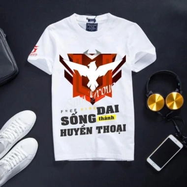 Áo thun Free Fire trắng - Đội tuyển WAG VHL Store giảm còn 59.000₫