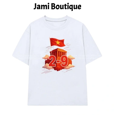 Áo Thun Kỷ Niệm 80 Năm Quốc Khánh 2/9 Cotton Thấm Hút Mồ Hôi Giá 134.750 VND 3