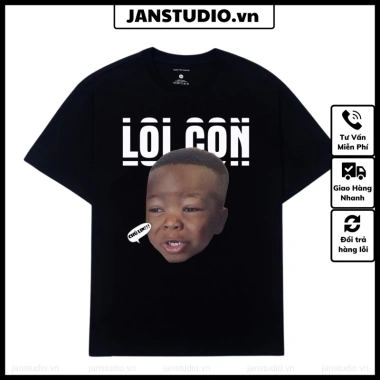 Áo thun Lôi Con, Hài Hước Meme mặc phong cách trẻ trung, nam nữ mặc form cực đẹp Áo thun Lôi Con, Hài Hước Meme mặc phong cách trẻ trung, nam nữ mặc form cực đẹp