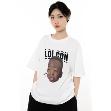Áo thun Lôi Con, Hài Hước Meme mặc phong cách trẻ trung, nam nữ mặc form cực đẹp