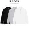 Áo thun polo nam LADOS-9.189 dây kéo, thun xương cá, form basic trẻ trung, chỉ 190.000₫