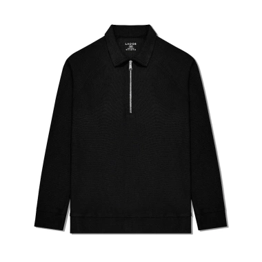 Áo thun polo nam LADOS-9.189 dây kéo, thun xương cá, form basic trẻ trung, chỉ 190.000₫ 2