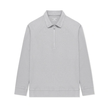 Áo thun polo nam LADOS-9.189 dây kéo, thun xương cá, form basic trẻ trung, chỉ 190.000₫ 3