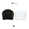 Áo thun tay dài Local Brand MUZIK CLOTHING | BUTTERFLY EFFECT – Form Boxy Tay Dài, 100% Cotton | LS-BE 2