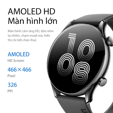 Aolon GTR 3 - Đồng hồ thông minh 8.8mm IP68, AMOLED 1.43 inch, Giá 799.000 VND 2