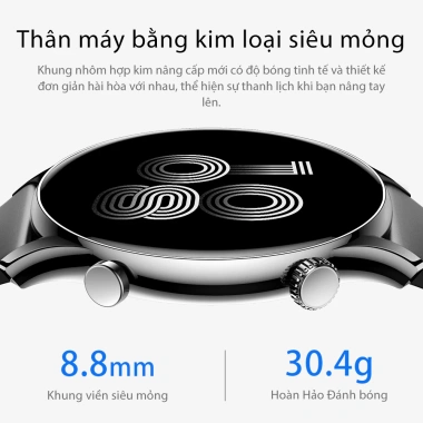 Aolon GTR 3 - Đồng hồ thông minh 8.8mm IP68, AMOLED 1.43 inch, Giá 799.000 VND 3