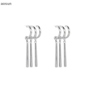 Aosun 1 Cặp Zoro Anime Bông Tai Nam Nữ Cosplay Bông Tai Trang Sức Thời Trang Giả Ba Bông Tai Tòn Ten Bông Tai Dài EN