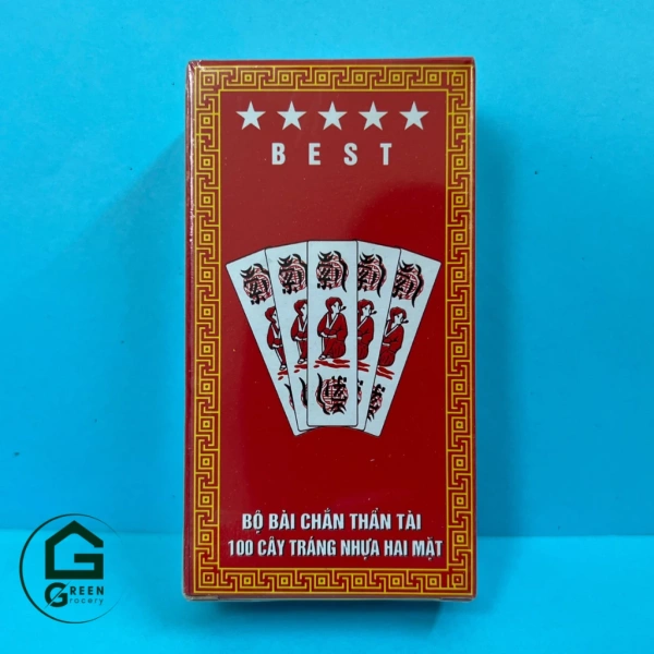 Hình ảnh sản phẩm Bài Chắn Thần Tài Cao Cấp 100 Quân Giảm 19.400đ - Bộ Chắn Truyền Thống Miền Bắc