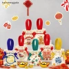 Baishanggala Năm Ngựa Dây Rút Hoạt Hình Túi Túi Nhỏ Kẹo Quà Tặng Navidad Đảng Ủng Hộ Sna Túi Ngủ 2.026 Năm Mới Kẹo Túi Đựng ADS