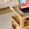Bàn Cà Phê Di Động Nhật Bản Với Bánh Xe Đa Năng Kệ Phòng Khách Sáng Tạo Thích Hợp Cho Phòng Ngủ Đầu Giường Sofa Bên 8