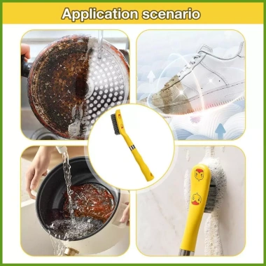 Bàn chải làm sạch giày Dụng cụ đa năng Dụng cụ làm sạch giày thể thao cho gia đình Bạn bè Phòng tắm tại nhà Phòng giặt greiwe2vn 6