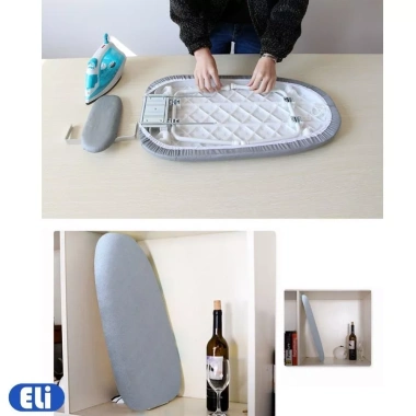 Bàn để ủi quần áo ELI có thể gấp gọn chống bỏng cho gia đình - HOẢ TỐC