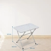 Bàn ghế cà phê Ceto CNC Qui Phúc - Khung inox chống gỉ an toàn, gấp gọn linh hoạt 4