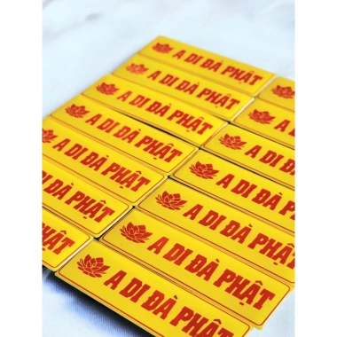 Bản Hiệu A Di Đà Phật Hút Nam Châm Chỉ 30.000đ - Giá Rẻ Bất Ngờ