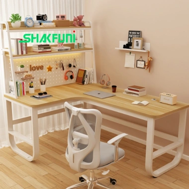 Bàn Học Giá Sách Tích Hợp Chữ L SHAKFUNI SH-B07 - Giảm 36% Chỉ Còn 1.6 Triệu