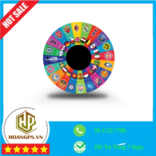 Hình ảnh sản phẩm Bàn Quay PES Giảm Giá! Vòng Xoay Chọn Đội Bóng Đá PES Mới Nhất - Mua Chỉ 250k