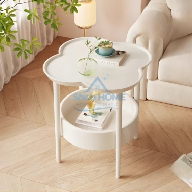 Bàn Trà Mini hiện đại hình cỏ 4 lá - Sang trọng, phù hợp mọi không gian, giá ưu đãi 175.770 2