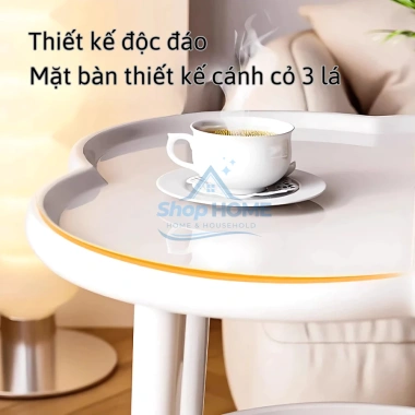 Bàn Trà Mini hiện đại hình cỏ 4 lá - Sang trọng, phù hợp mọi không gian, giá ưu đãi 175.770 3
