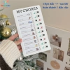 Bảng Kế Hoạch Checklist Cho Bé SmartKids - Bảng Todolist Lập Kế Hoạch, Theo Dõi Công Việc Hàng Ngày Trẻ Em và Người 3