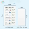 Bảng Kế Hoạch Checklist Cho Bé SmartKids - Bảng Todolist Lập Kế Hoạch, Theo Dõi Công Việc Hàng Ngày Trẻ Em và Người 6